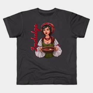 Indulge. Ukrainian borscht Kids T-Shirt